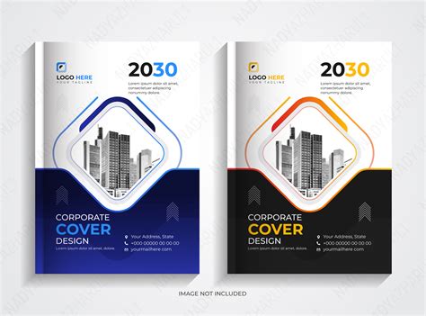 Corporate Book Cover Design Template Behance