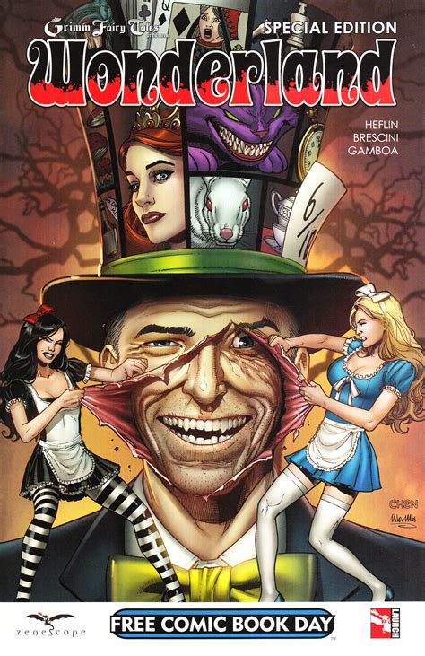 Read Online Free Comic Book Day 2015 Comic Issue Grimm Fairy Tales Presents Wonderland