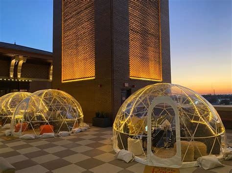 Grapevines Coolest New Hotel Unveils Rooftop Igloo Bubbles — The