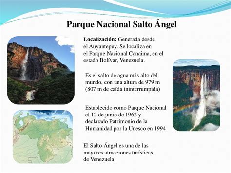 Parques Nacionales Y Monumentos Naturales De Venezuela