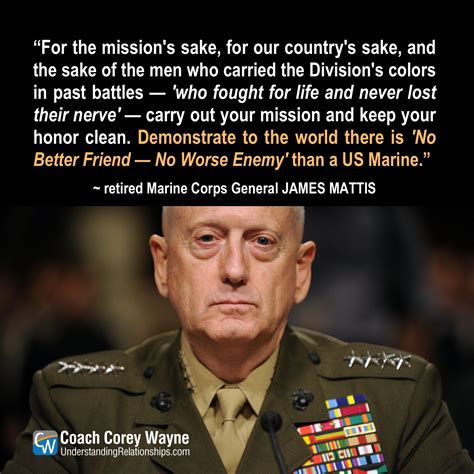 Mad Dog Usmc Quotes Military Quotes General James Mattis