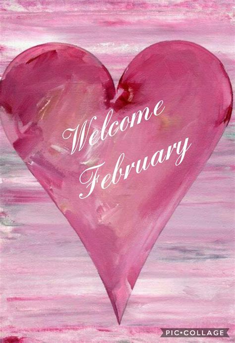 Welcome February Heart