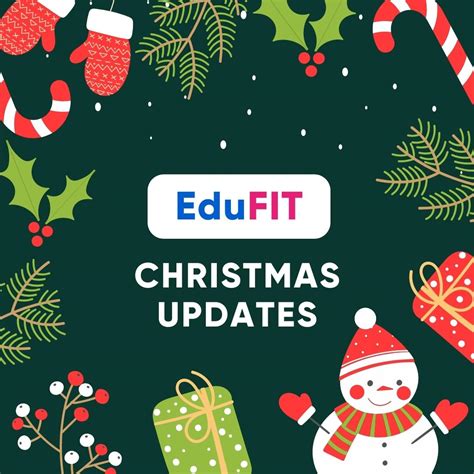 Christmas Update 2022 Edufit