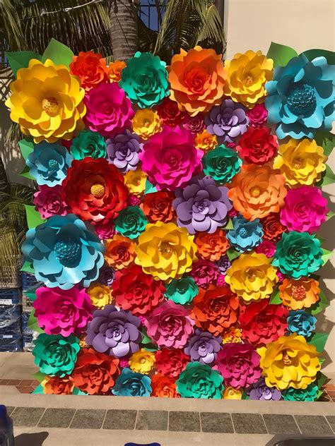 Cinco De Mayo Floral Wall Backdrop 41 Mahi Rehan