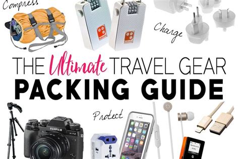 The Ultimate Travel Gear Packing Guide The Blonde Abroad Travel