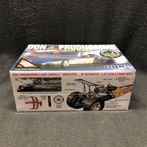 Mpc Don The Snake Prudhomme Yellow Feather Dragster Sealed Drag Car