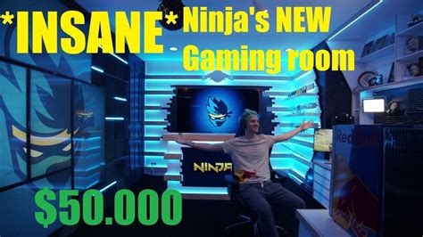 Ninjas New Gaming Room Reveal Best Gaming Room In The World