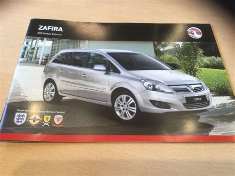 Bn Vauxhall Zafira 2012 Models Edition 2 Sales Brochure Vm1109452 26