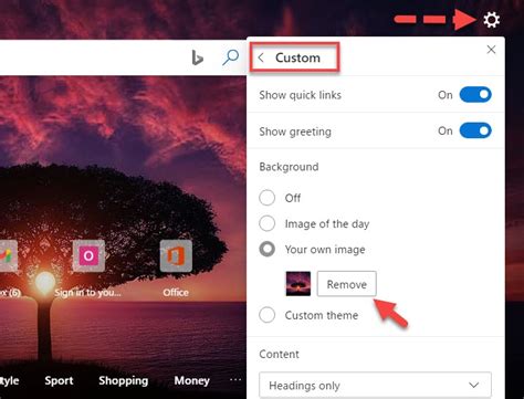 How To Change The Background On Microsoft Edge Images And Photos Finder