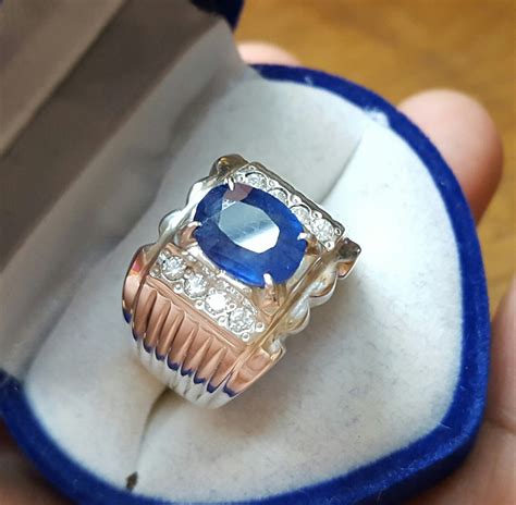 Toko batu akik online terpercaya jual batu akik batu permata cincin berkualitas asli bukan palsu dengan harga murah. Cincin Permata Gewang: CINCIN PERAK BATU PERMATA NILAM ...