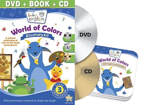 Disney Baby Einstein World Of Colors Discovery Kit Dvd Baby Einstein