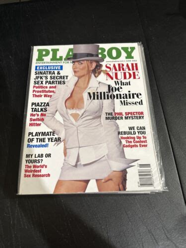 Playboy June Magazine Sarah Kozer Tailor James Christina Santiago