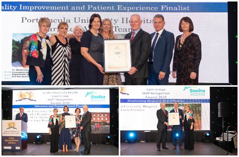 Portiuncula University Hospital And The Saolta Staff Recognition Awards