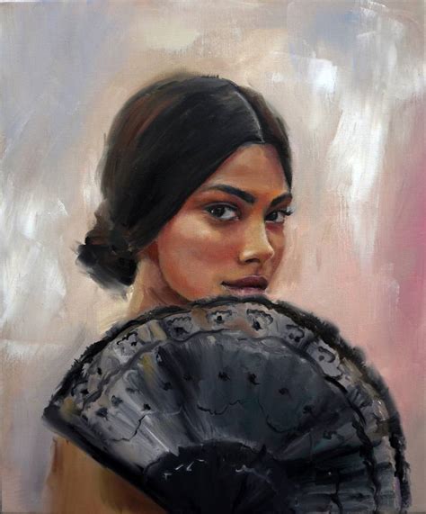 Woman Portrait Oil Painting Canvas Art Fine Art Painting Painting By