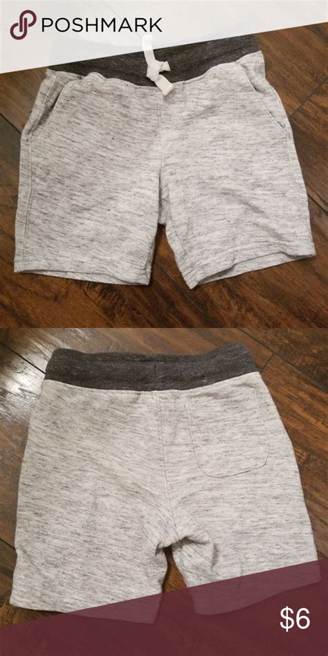 Gray shorts size 4/5 | Grey shorts, Drawstring shorts, Shorts