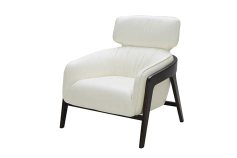 Shop allmodern for modern and contemporary dining chairs to match your style and budget. Divani Casa Beaufort Modern White Leather Accent Chair