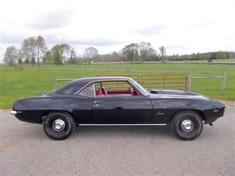 1969 Chevrolet Camaro Copo Zl1 Replica Black Alum 427 M22 4 Speed