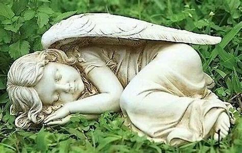 Sleepy Angel Angel Garden Art Angel Garden Statues Outdoor Garden Statues Garden Angels