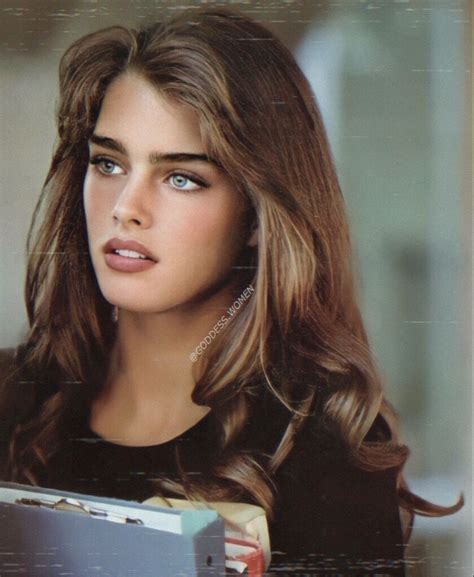 Brooke Shields Brooke Shields Young Hair Inspiration Hairstyle