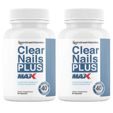 2 Clear Nails Plus Max 40 Billion Cfu 60 Capsules 120 Capsules 2