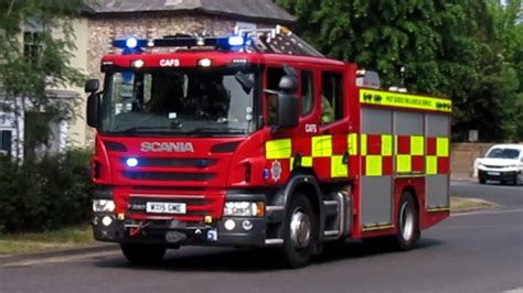 West Sussex Fire And Rescue Fire Engine Scania P280 Youtube