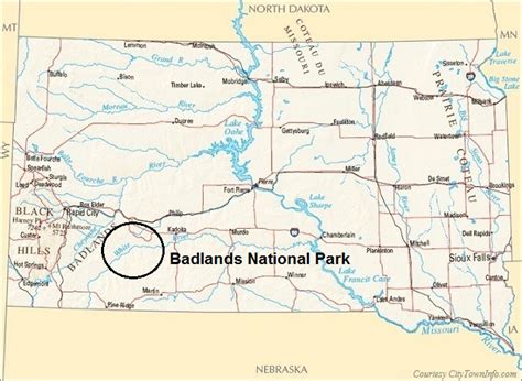 √ Oklahoma National Parks Map