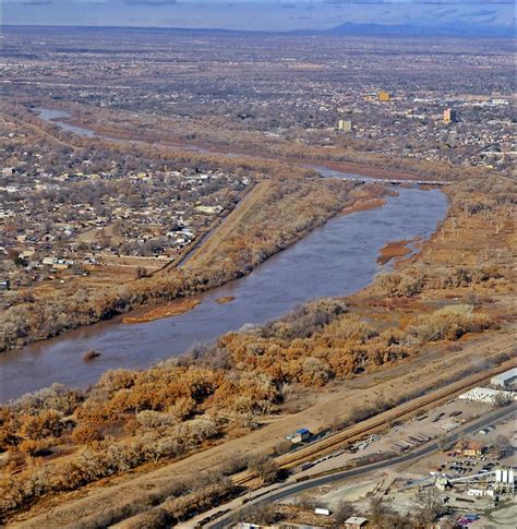 The Rio Grande River Albuquerque New Mexico Taken From T Flickr