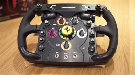 He called it the 815 and two were built. Thrustmaster Ferrari F1 wheel add-on review - YouTube