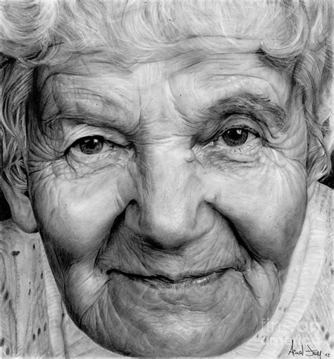 Grannies 1203 Drawing By Arual Jay