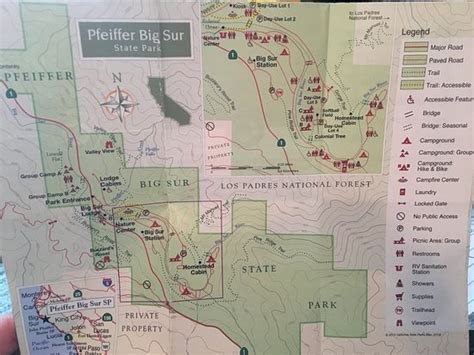 30 Pfeiffer Big Sur Campground Map Maps Online For You