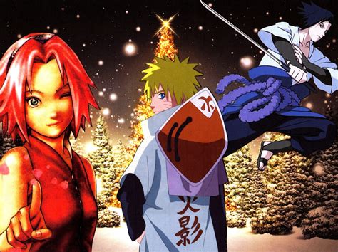 Naruto Christmas Fond Décran Nawpic