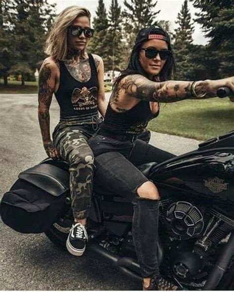 🖤♥️🖤♥️🖤 Chicks On Bikes Ride Out Motorbike Girl Motorcycle Girls