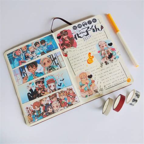 Anime Journal Idea In 2021 Bullet Journal Ideas Pages Anime Book
