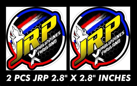 Jrp Thai Sticker Decal Set Thailand Racing Product Lazada Ph
