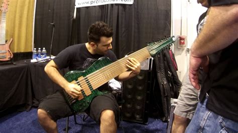 Prat 24 String Bass Demo Namm 2014 Youtube