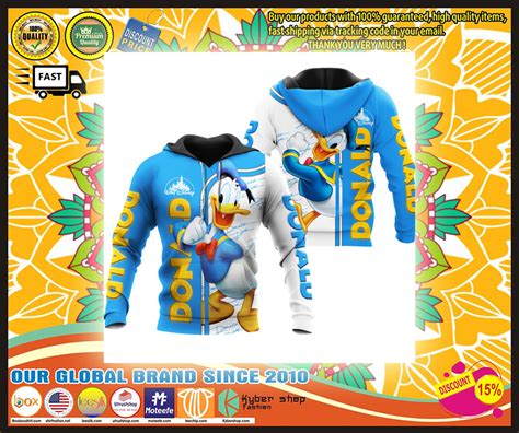 Donald Duck 3d Hoodie