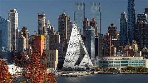 Via 57 West The Tetrahedron Shaped Manhattan Apartment Tower By Bjarke