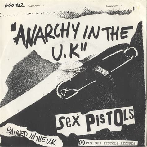 Sex Pistols Anarchy In The Uk Ea French 7 Vinyl Single 7 Inch
