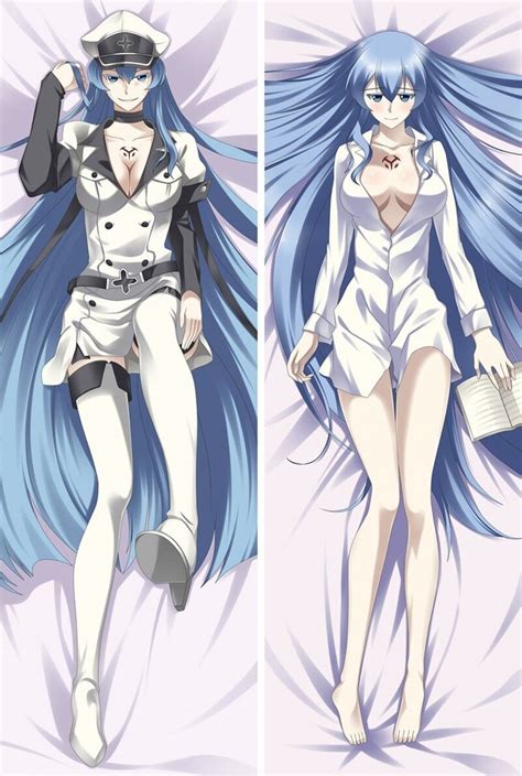 Akame Ga Kill Dakimakura Esdeath Anime Hugging Body Pillow Case Cover