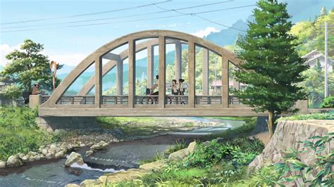 Wallpaper Kimi No Na Wa Your Name Anime Bridge Japan 1920x1080