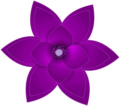 Purple Clipart Flower 10 Free Cliparts Download Images On Clipground 2023