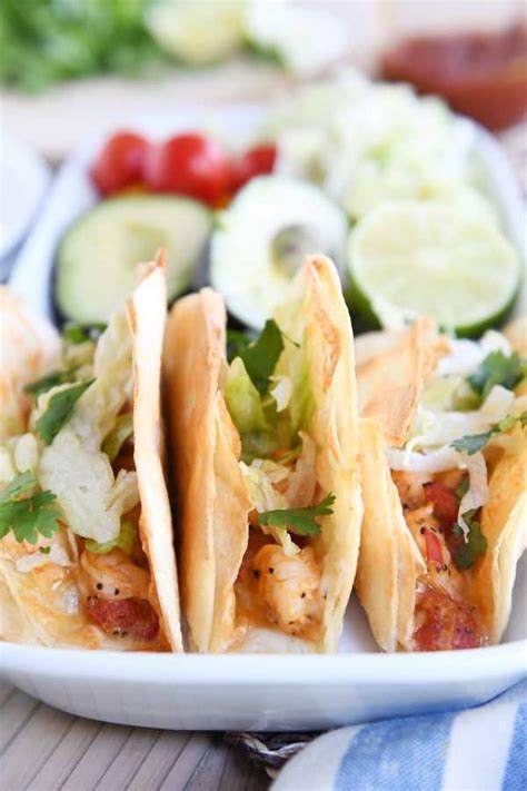 This fish taco seasoning works with any kind of white fish that you want to use for tacos! Easy Baked Crispy Shrimp Tacos | Mel's Kitchen Cafe ...