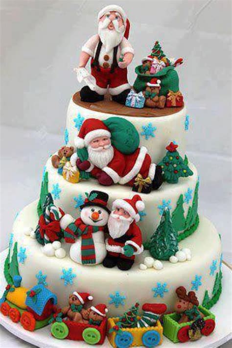 Such a classic christmas combo. 20 Best Santa Claus Cake Designs For Christmas - Christmas ...