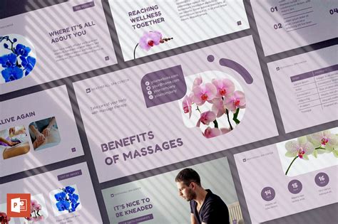 Massage Spa Salon Powerpoint Presentation Template On Behance