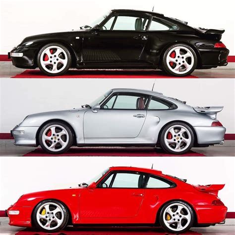 Best Porsche 911 Generation The 993 Turbo In 3 Colors 1080x1080 R