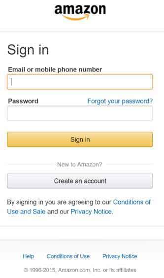 Sign Up And Manage Your Amazon Account