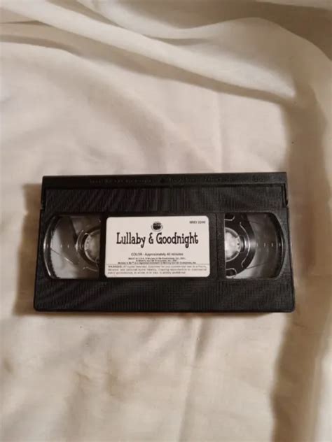 Mommy Me Vol 2 Lullaby Goodnight Vhs 2001 Tape Only 599 Picclick