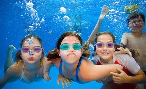 Children Swimming Underwater Kids Having Fun Photo Sheila Smart