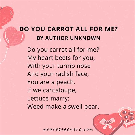 Valentines Day Poems For Kids Of All Ages And Grade Levels