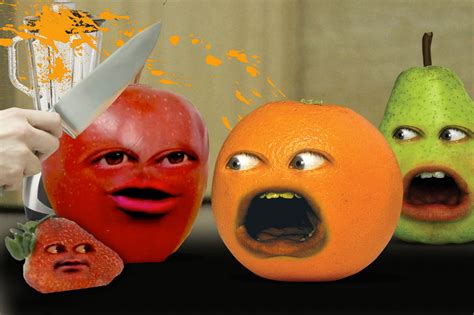 The capers of an anthropomorphic orange and his friends annoying. Kidscreen » Archive » Annoying Orange rides Rocket Licensing to new deals